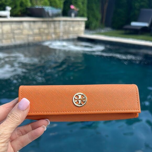 Tory Burch like new glasses case sunglasses eyeglasses storage - Picture 1 of 5